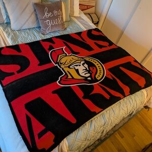Ottawa Senators Sens Army Fleece Blanket